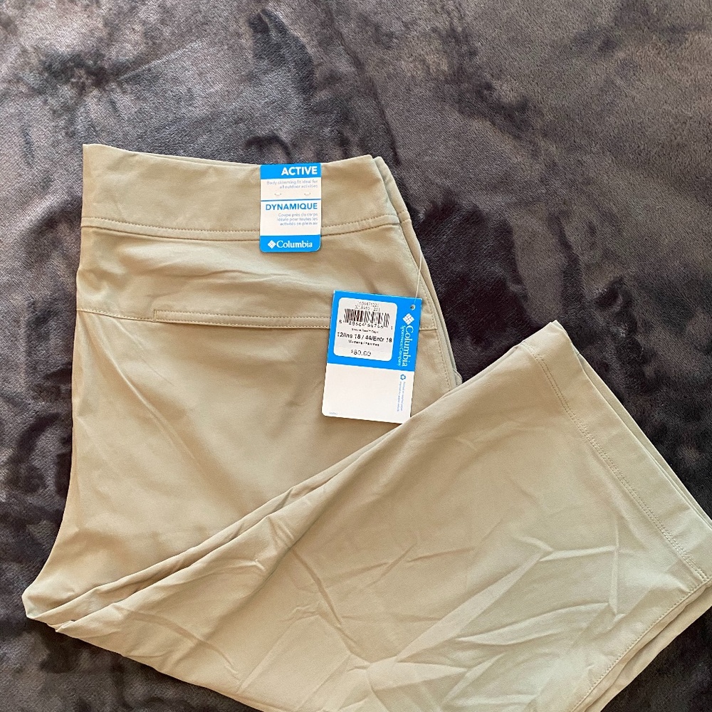 Columbia capri, tan, size 12, active style